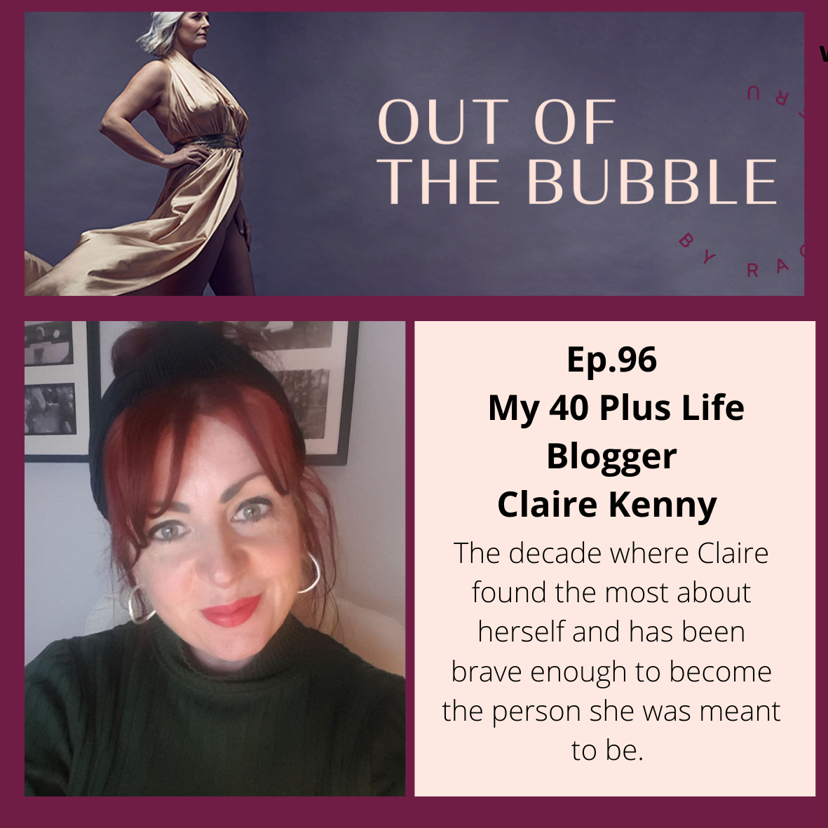 Ep.96 Liberte Free to Be with My 40 Plus Life blogger, Claire Kenny.