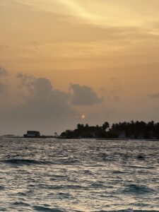 Maldives sunset